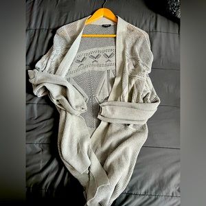 Express knitted cardigan sweater